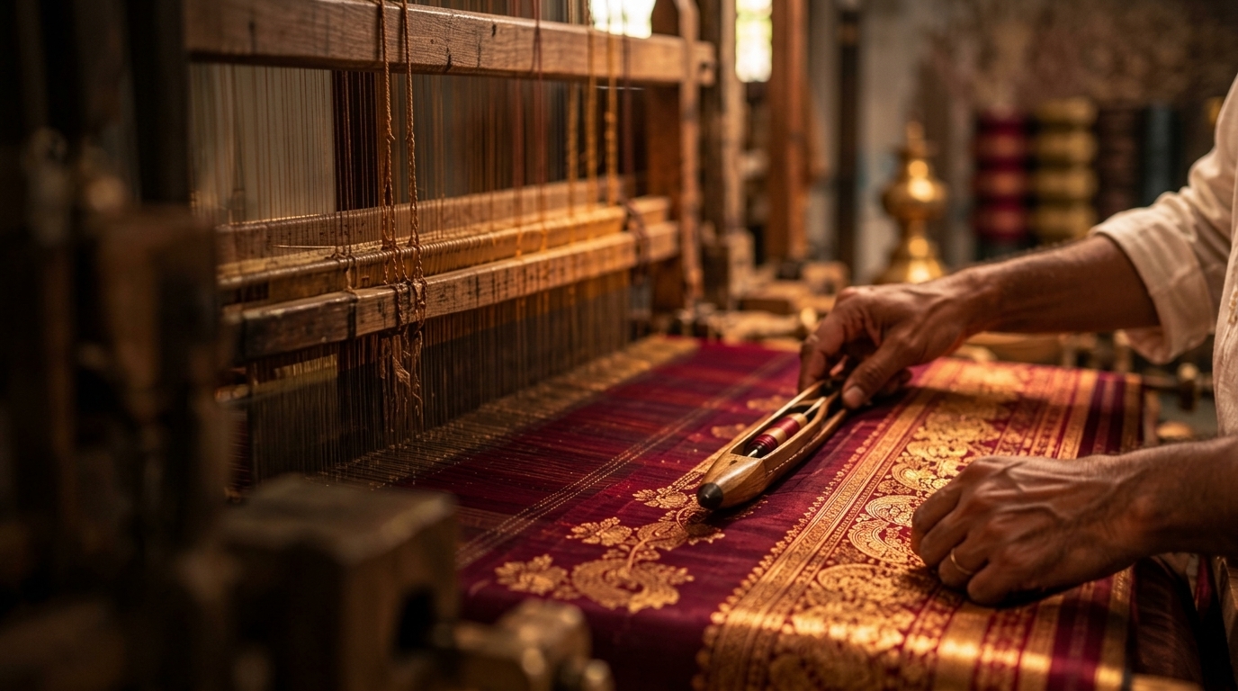 Rangam Saradha Silks Handloom Heritage